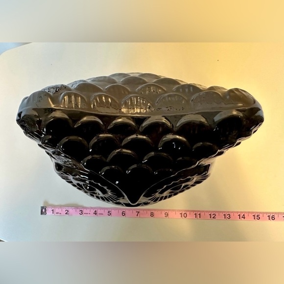 Large Black Owl Glass Tabletop Home Decor - Picture 6 of 8